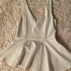 F21 white blouse (3 for $30)